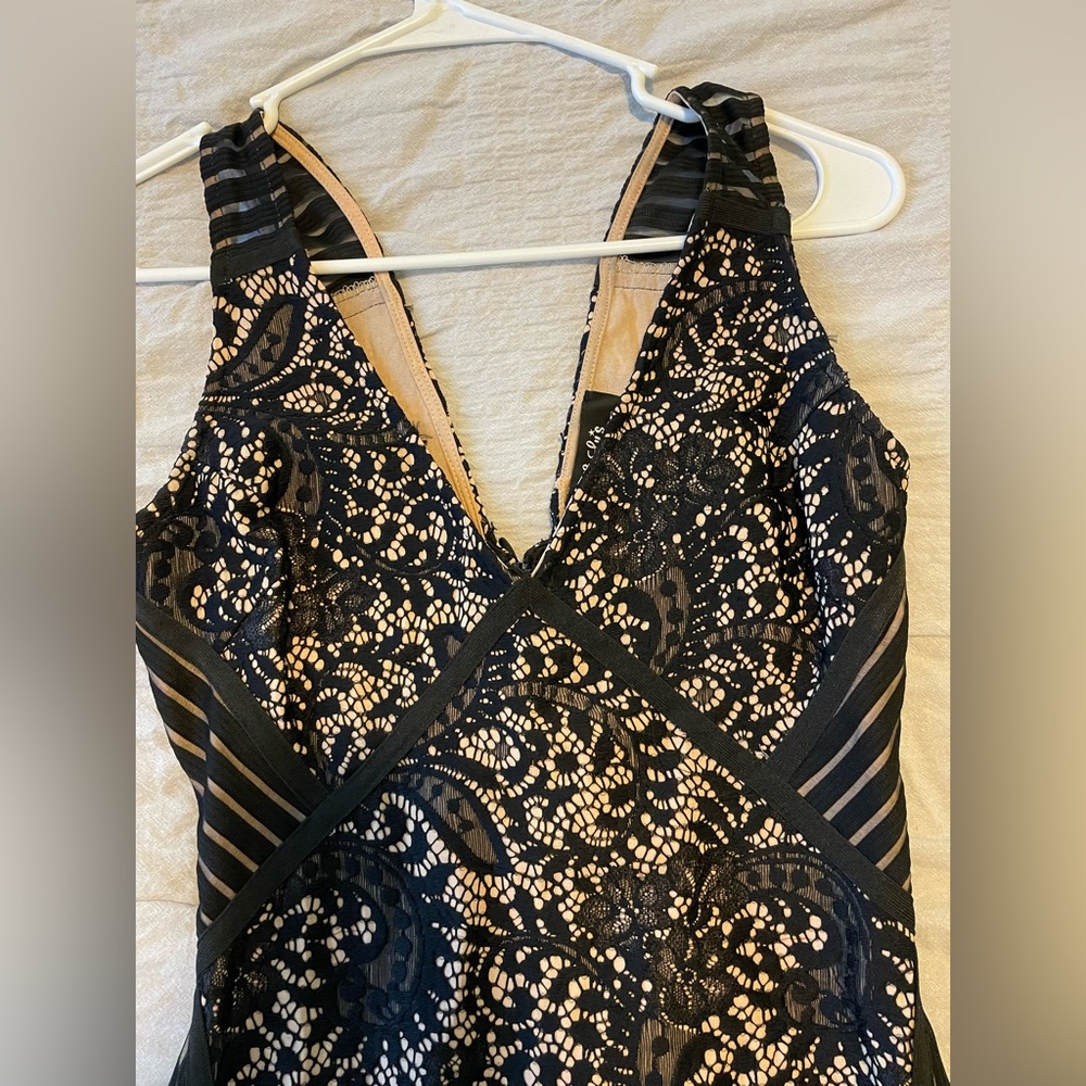 Lulu’s Black & Cream Dress